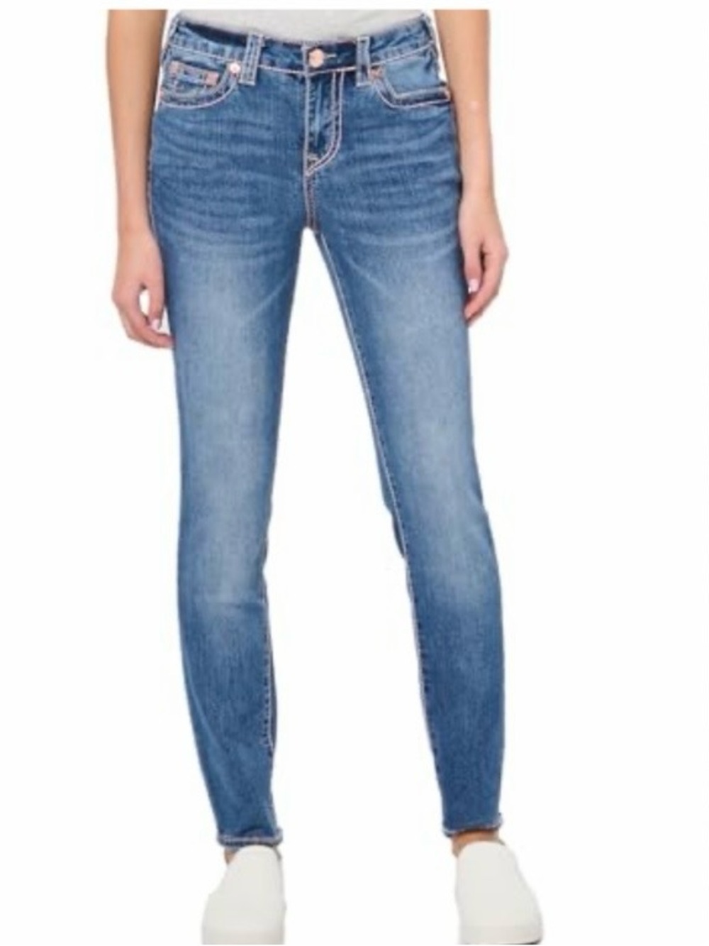 True Religion Halle High Rise Super Skinny Jeans W31